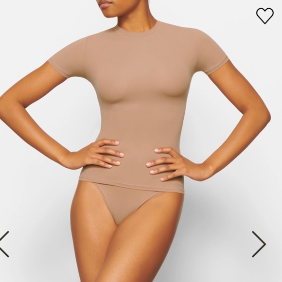 NWT Skims Fits Everybody T-shirt Size XL Sienna - Picture 3 of 6